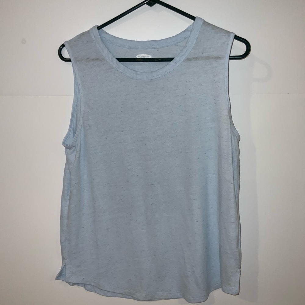 Woman’s Old Navy Linen Tank Top/ Size: M